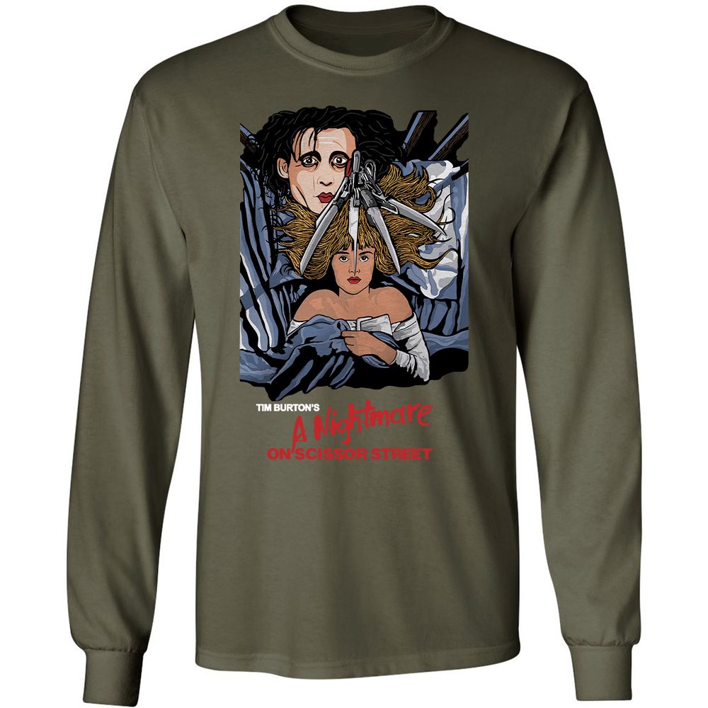 Long Sleeve T-Shirt - 11FZ9HPC - Military Green - 16