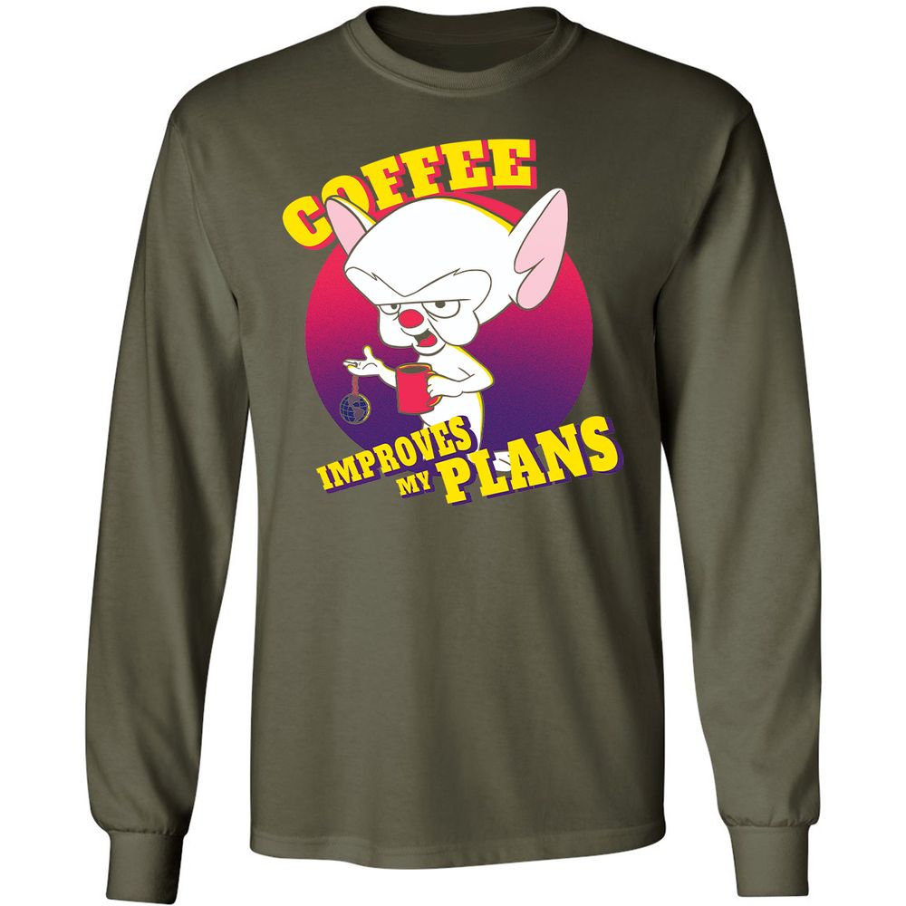 Long Sleeve T-Shirt - BYCJED33 - Military Green - 16