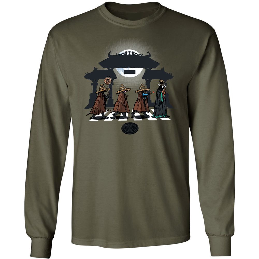Long Sleeve T-Shirt - F79Q181R - Military Green - 16