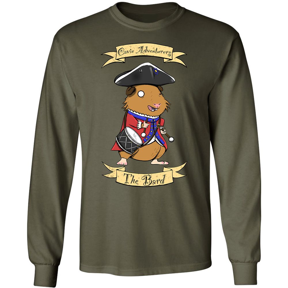 Long Sleeve T-Shirt - LNDR7RD2 - Military Green - 16