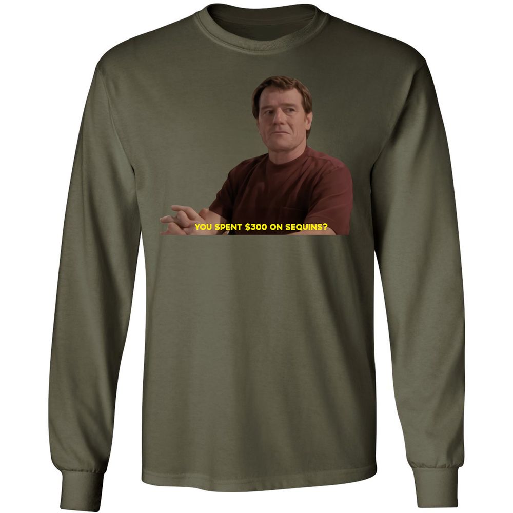 Long Sleeve T-Shirt - TTT6JHFK - Military Green - 16