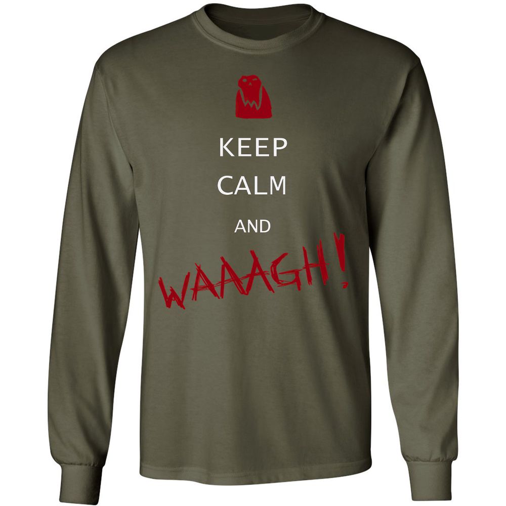 Long Sleeve T-Shirt - YHCT44UX - Military Green - 16