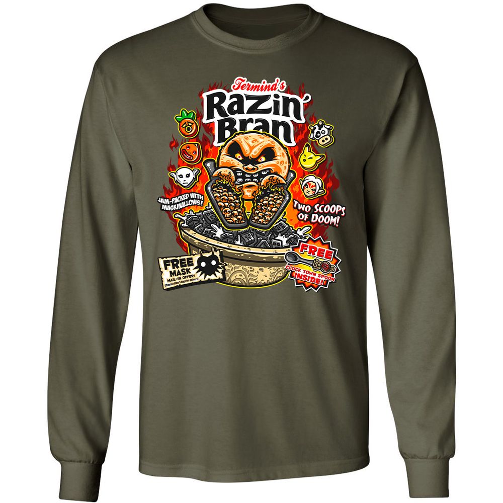 Long Sleeve T-Shirt - 6UXW4LAC - Military Green - 16