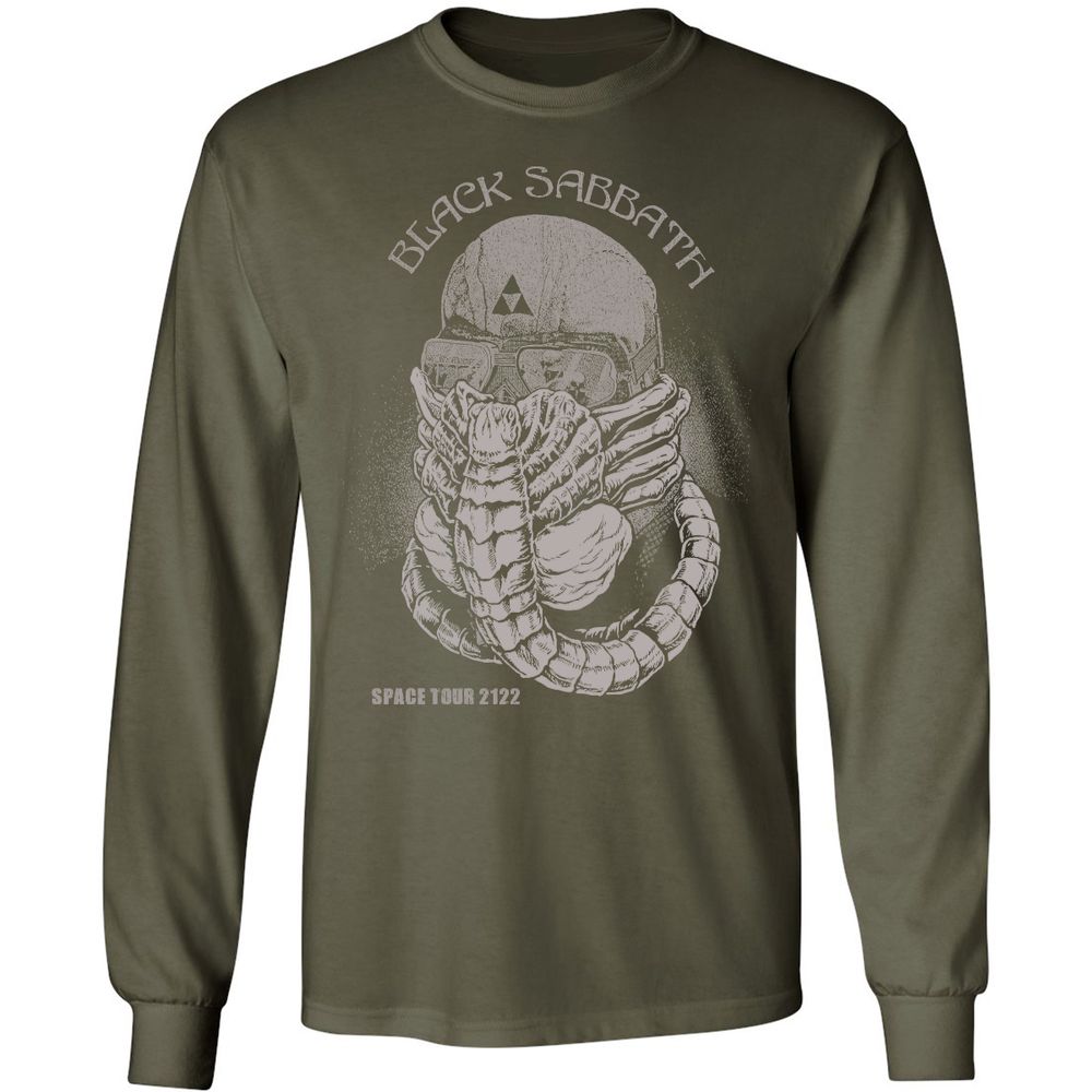 Long Sleeve T-Shirt - E2SJRSQ1 - Military Green - 16