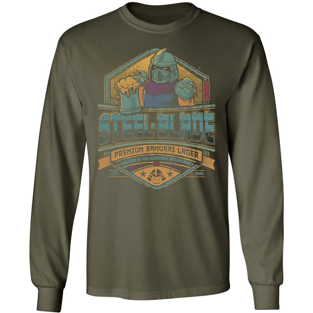 Long Sleeve T-Shirt - CWZLCQ96 - Military Green - 16