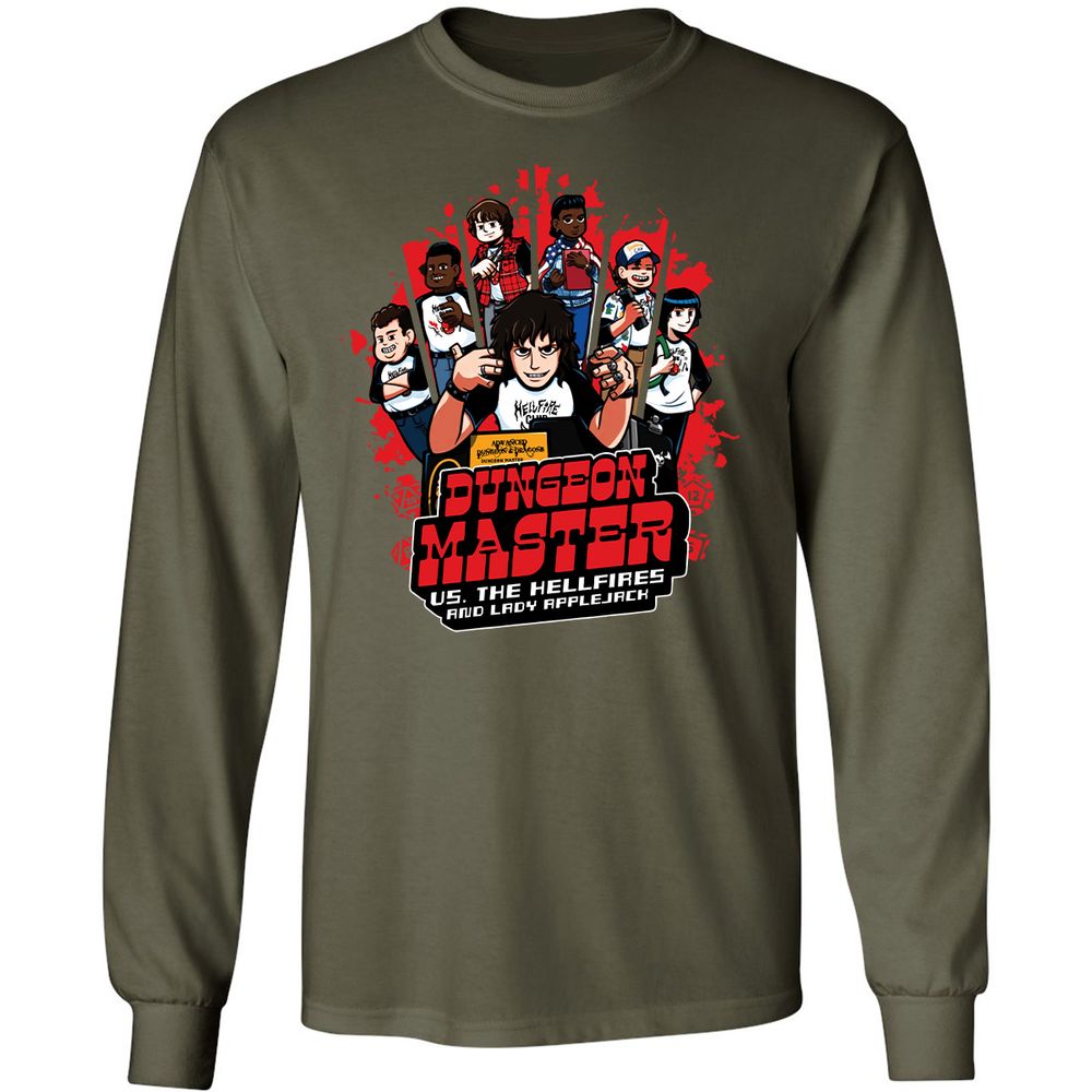 Long Sleeve T-Shirt - BW96HPUS - Military Green - 16