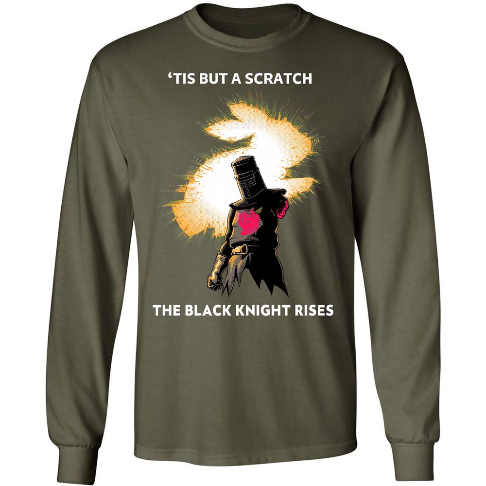 Long Sleeve T-Shirt - FHHE7DGH - Military Green - 16