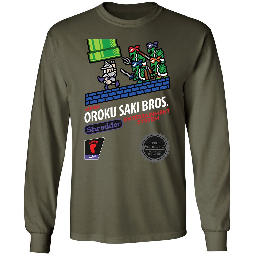 Long Sleeve T-Shirt - 9AUTKKY2 - Military Green - 16