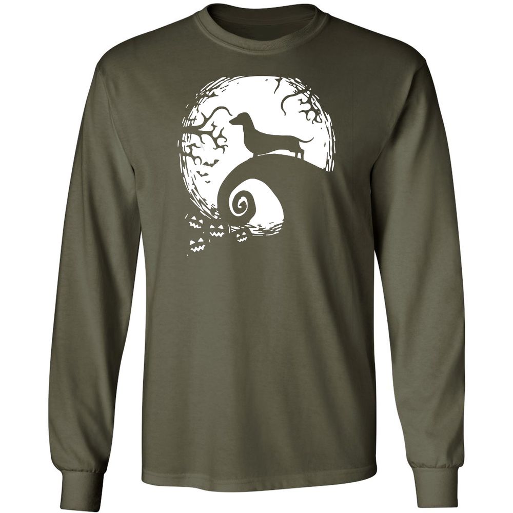 Long Sleeve T-Shirt - 3WVLPXCX - Military Green - 16