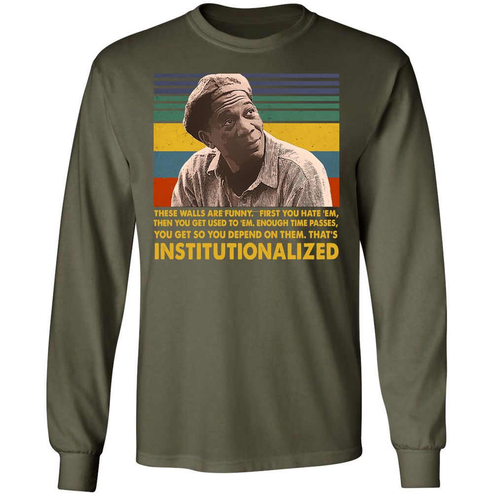 Long Sleeve T-Shirt - GLCCN21C - Military Green - 16