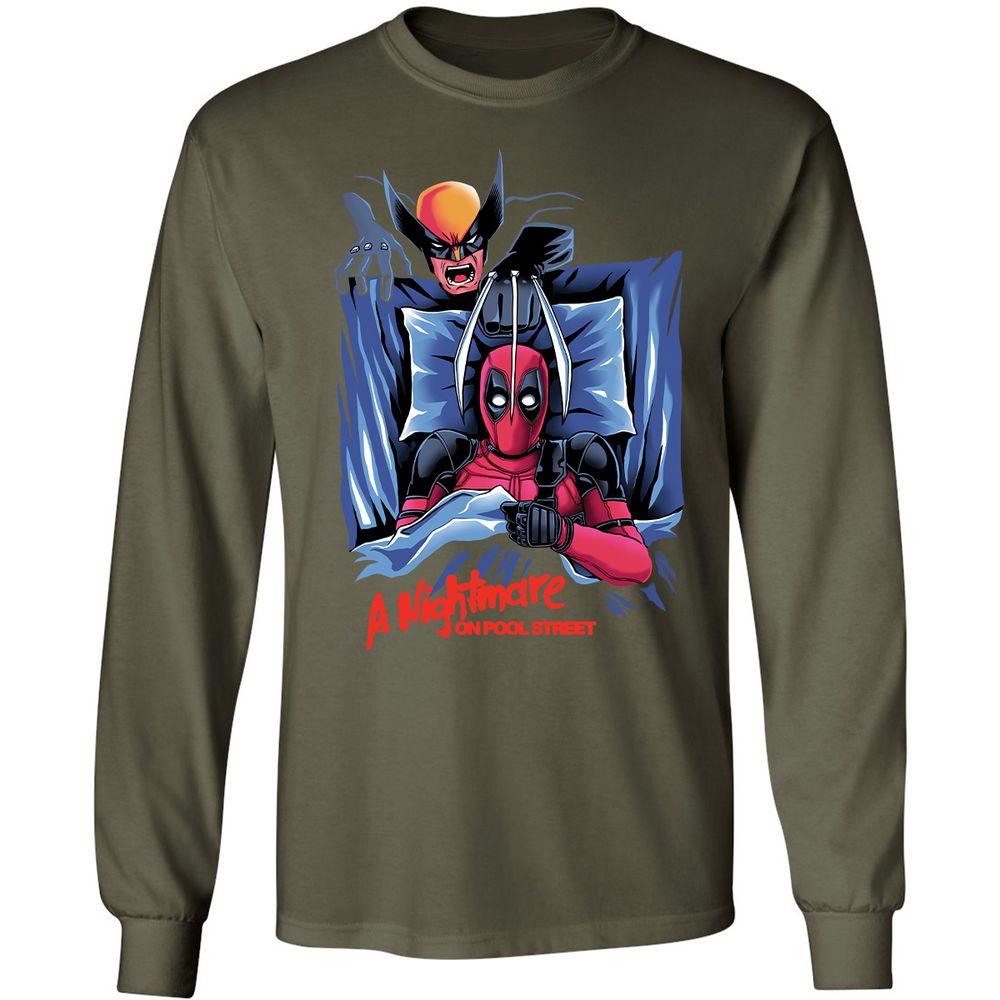 Long Sleeve T-Shirt - G77HHNAD - Military Green - 16