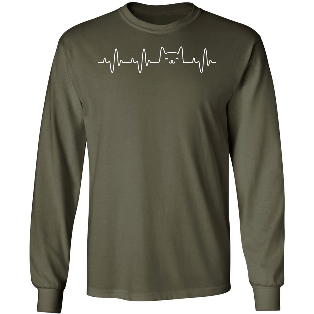 Long Sleeve T-Shirt - 5MAMHQB5 - Military Green - 16