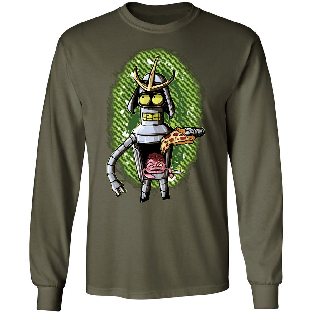 Long Sleeve T-Shirt - AWFFAEQC - Military Green - 16