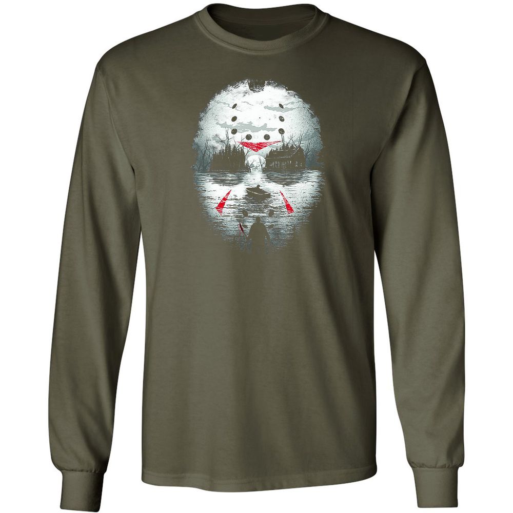 Long Sleeve T-Shirt - RK217JWG - Military Green - 16