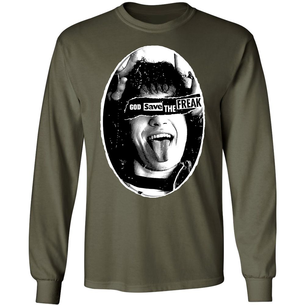 Long Sleeve T-Shirt - SHQJK769 - Military Green - 16