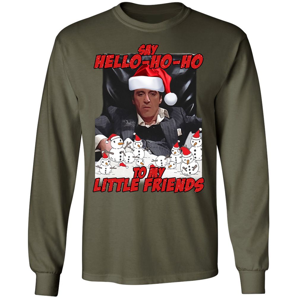 Long Sleeve T-Shirt - 37HTM6BW - Military Green - 16