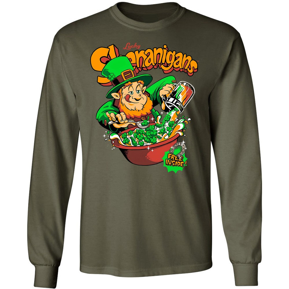 Long Sleeve T-Shirt - AAXJFVZ3 - Military Green - 16