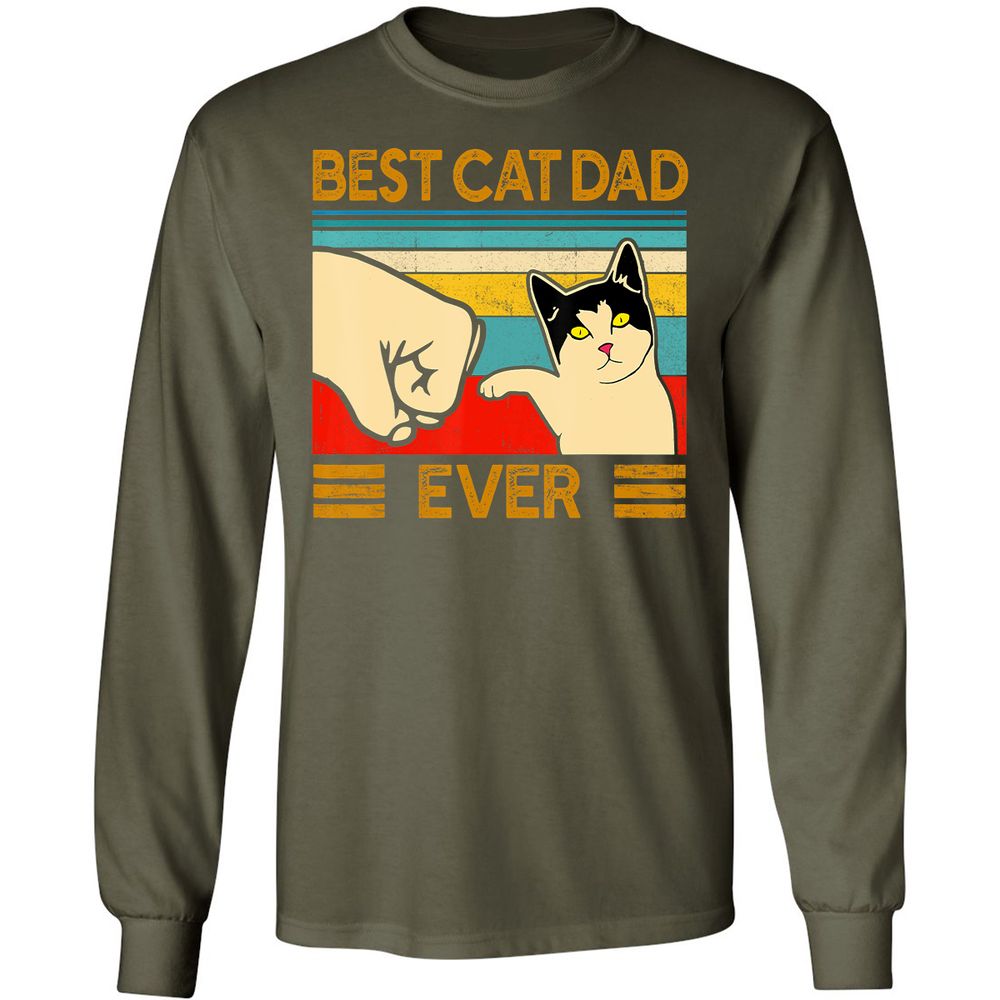 Long Sleeve T-Shirt - JHR1EJ5B - Military Green - 16