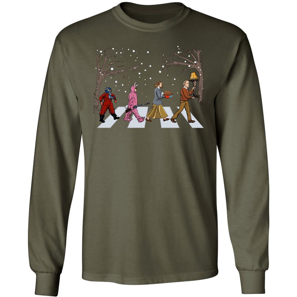Long Sleeve T-Shirt - V4J58W4D - Military Green - 16