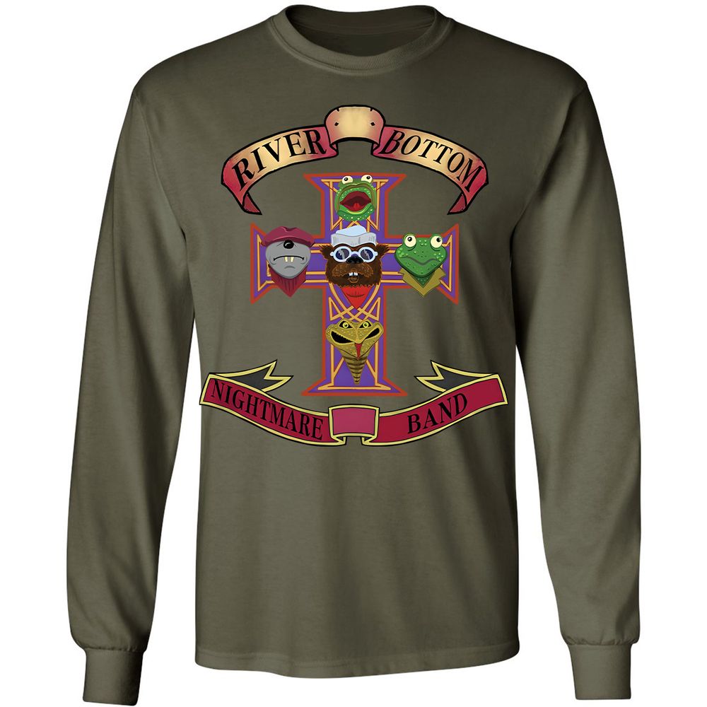 Long Sleeve T-Shirt - ZWKSZKK5 - Military Green - 16