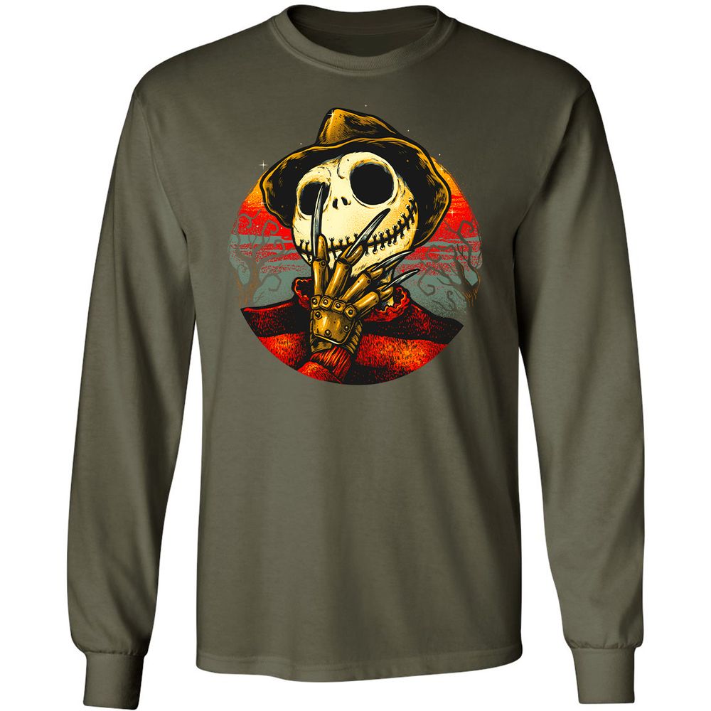 Long Sleeve T-Shirt - BCWZCSZW - Military Green - 16
