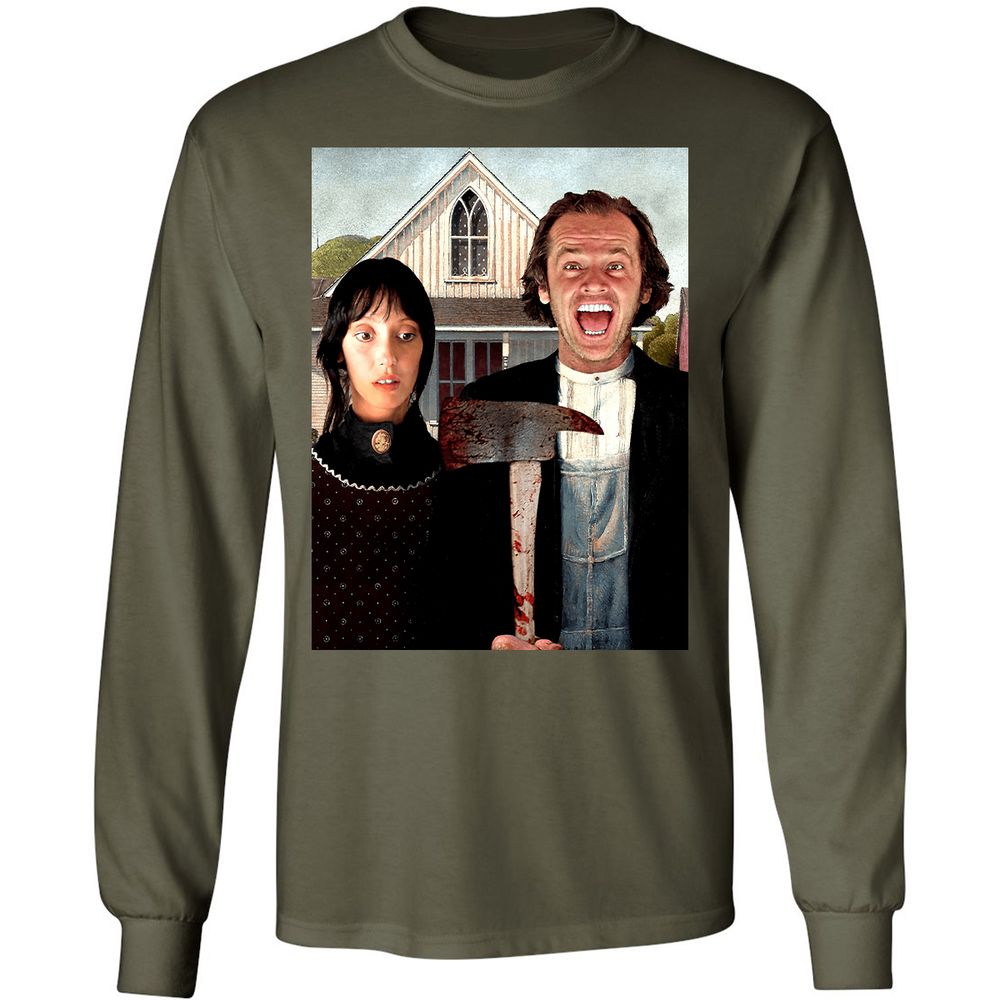 Long Sleeve T-Shirt - PAHGRBUD - Military Green - 16