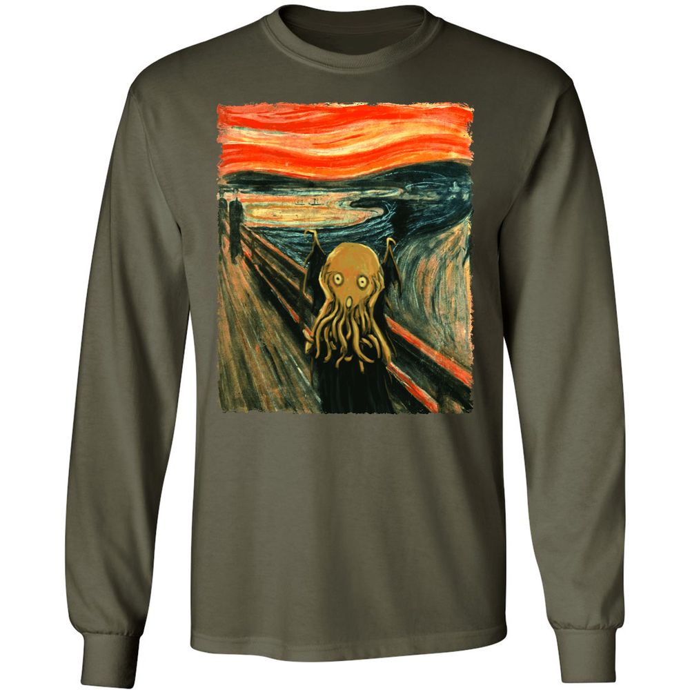 Long Sleeve T-Shirt - 23JHTWQP - Military Green - 16