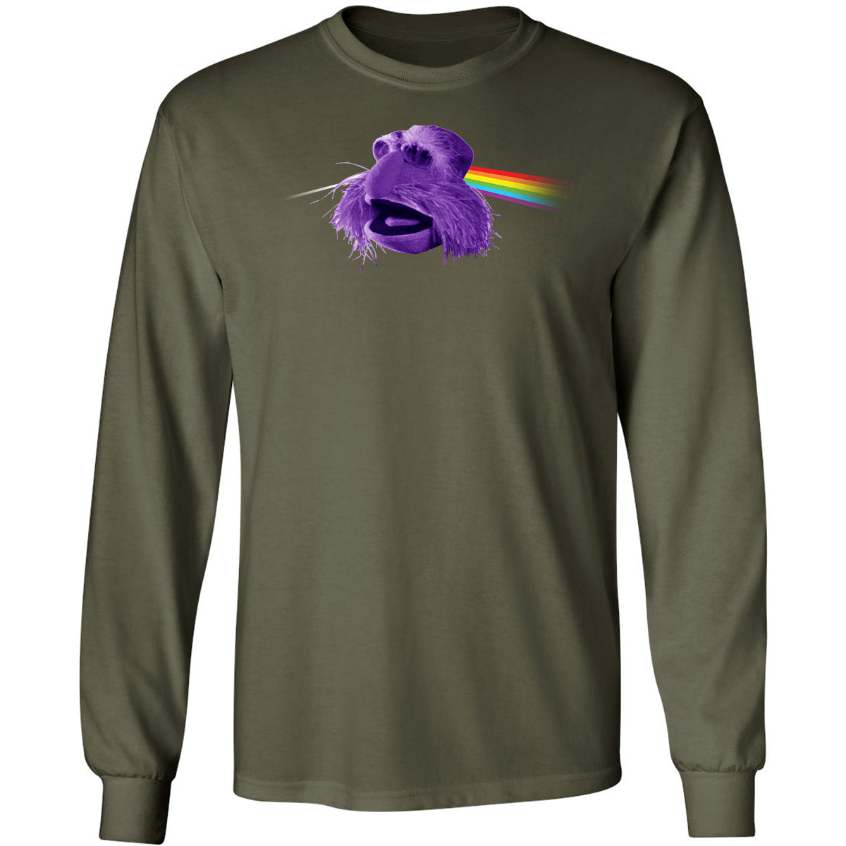 Long Sleeve T-Shirt - 48FY6RNY - Military Green - 16