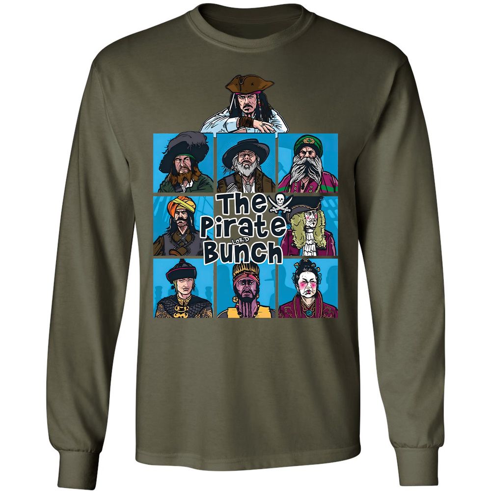 Long Sleeve T-Shirt - GCHWU43A - Military Green - 16