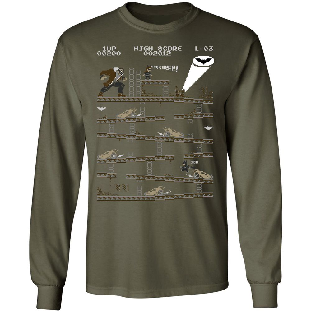 Long Sleeve T-Shirt - MA3U2Y8F - Military Green - 16