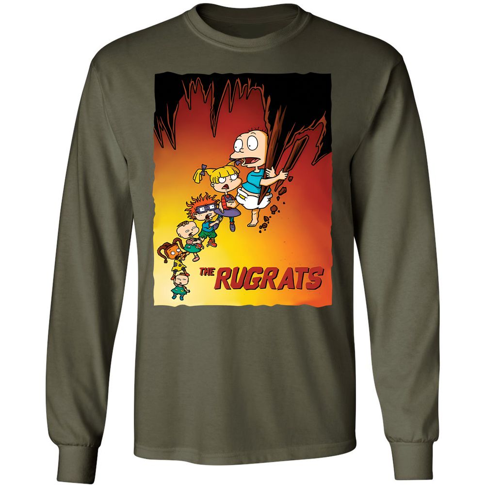 Long Sleeve T-Shirt - JP2PARVW - Military Green - 16