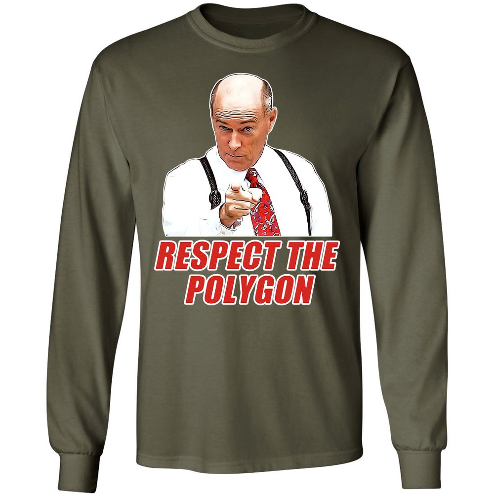 Long Sleeve T-Shirt - A65HPSNP - Military Green - 16