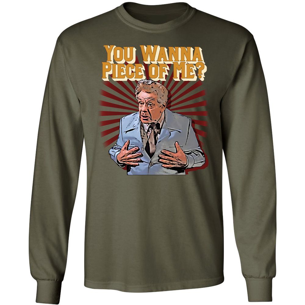 Long Sleeve T-Shirt - Y56Q3ZAX - Military Green - 16