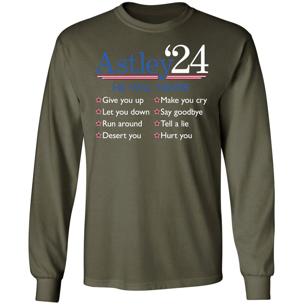 Long Sleeve T-Shirt - DUB4MA86 - Military Green - 16