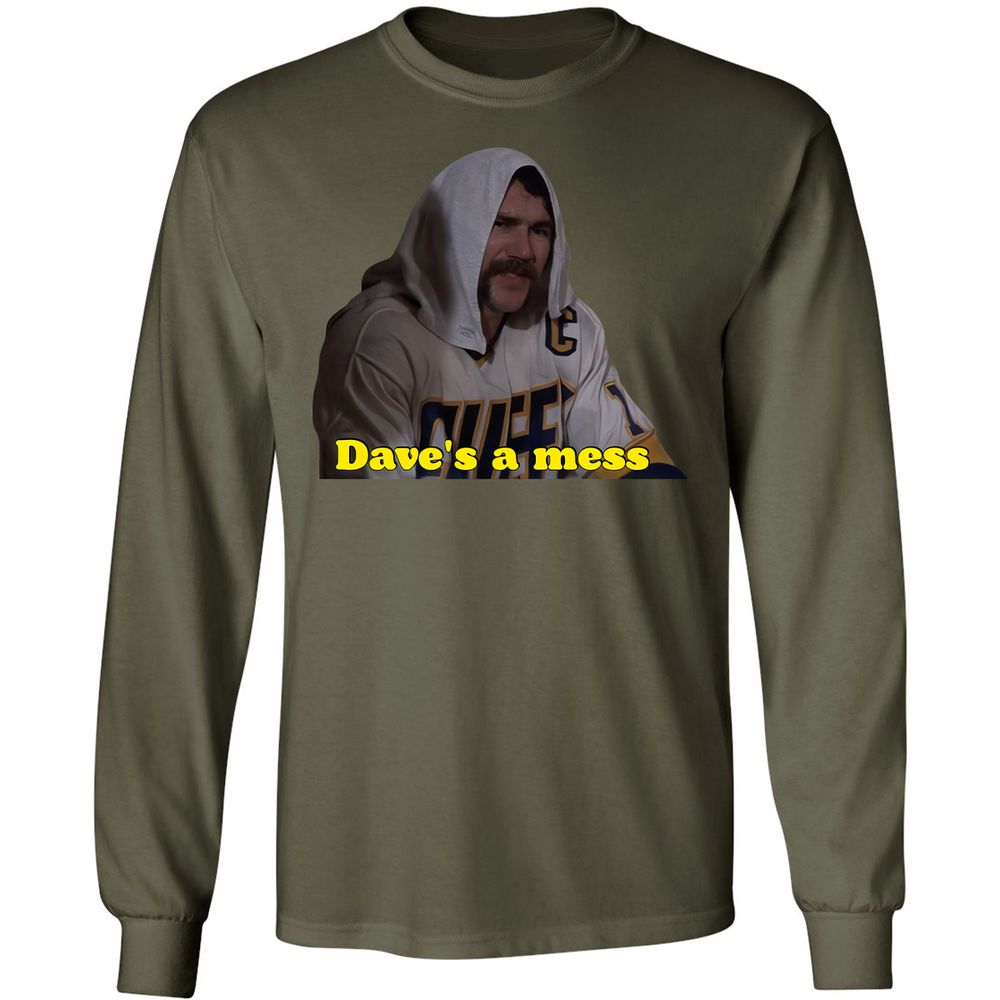 Long Sleeve T-Shirt - 82G9GHAG - Military Green - 16