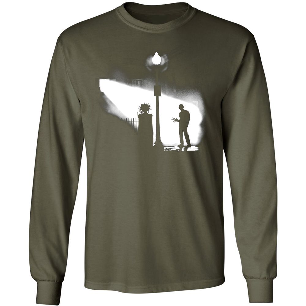 Long Sleeve T-Shirt - 88NWSXMA - Military Green - 16