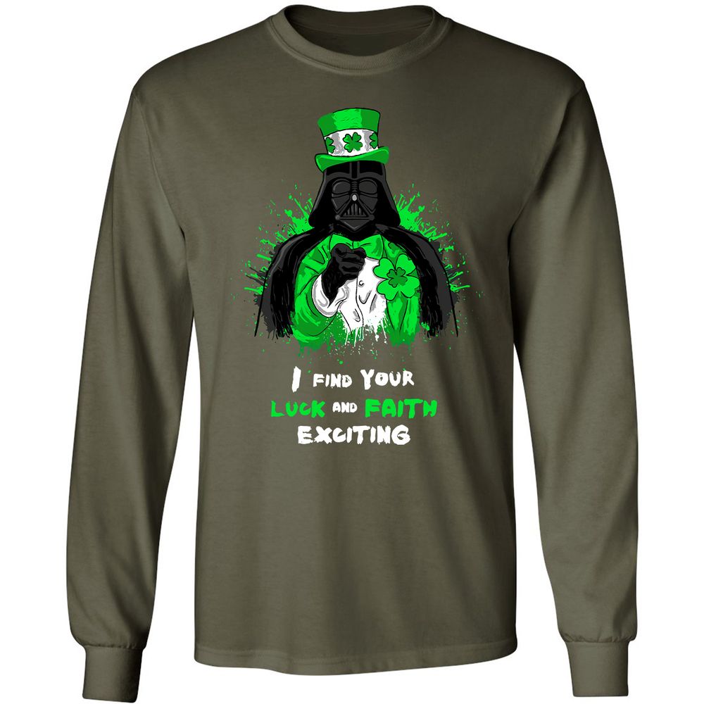 Long Sleeve T-Shirt - JP9L5WJR - Military Green - 16