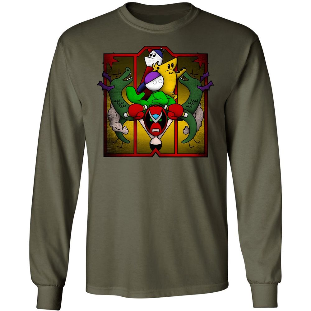 Long Sleeve T-Shirt - MEAR3PFD - Military Green - 16