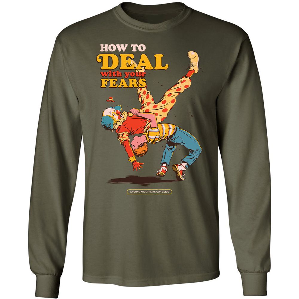 Long Sleeve T-Shirt - 82ZMA3BJ - Military Green - 16