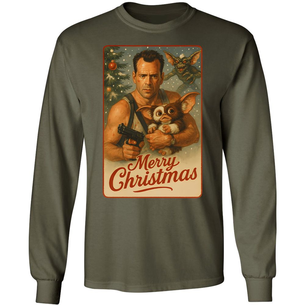 Long Sleeve T-Shirt - MVWGKNM9 - Military Green - 16