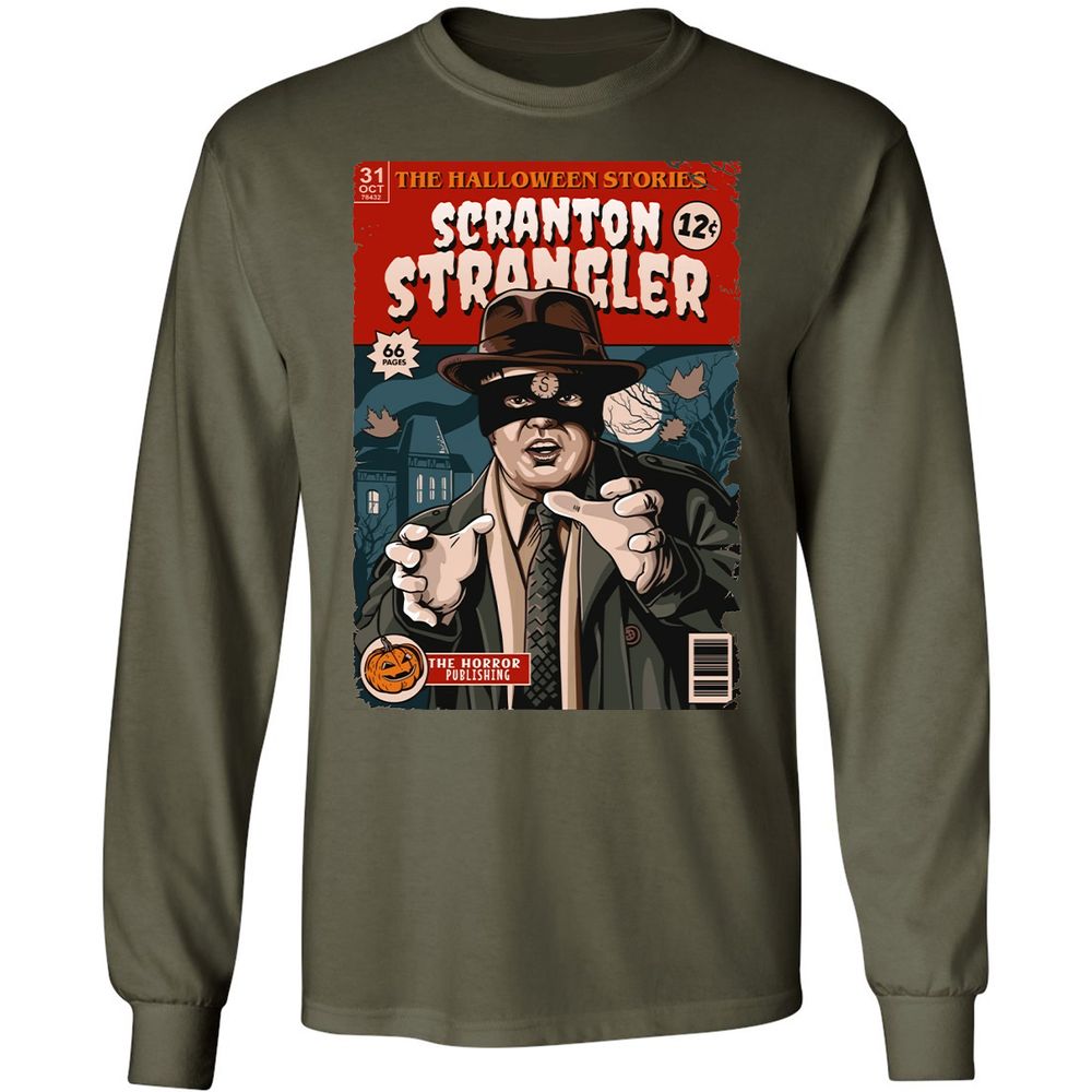 Long Sleeve T-Shirt - GPD4HS64 - Military Green - 16