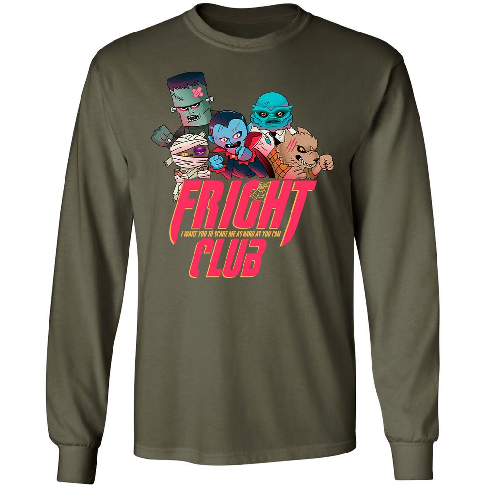 Long Sleeve T-Shirt - 35F324G2 - Military Green - 16