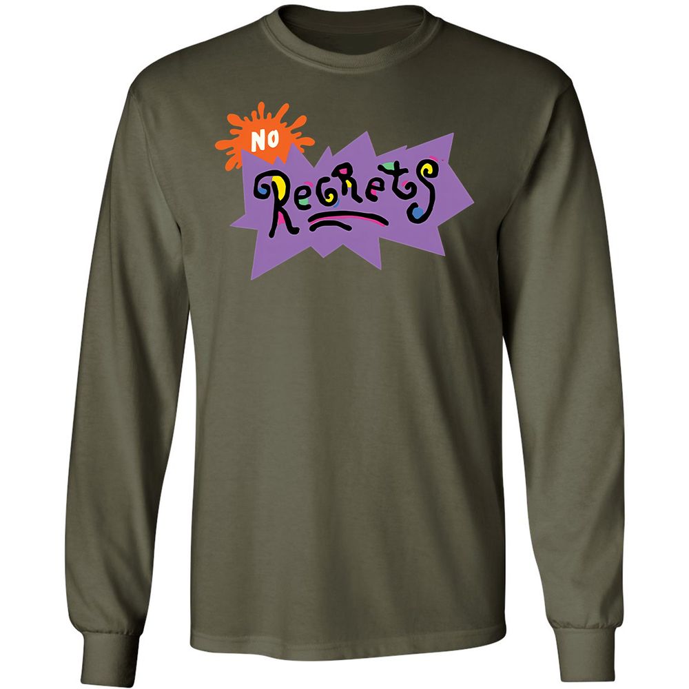 Long Sleeve T-Shirt - XTL9ANGD - Military Green - 16