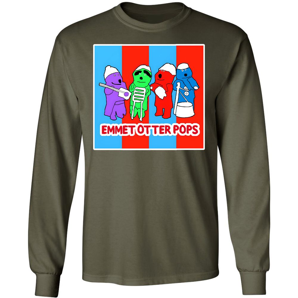 Long Sleeve T-Shirt - 2YXGHTT4 - Military Green - 16
