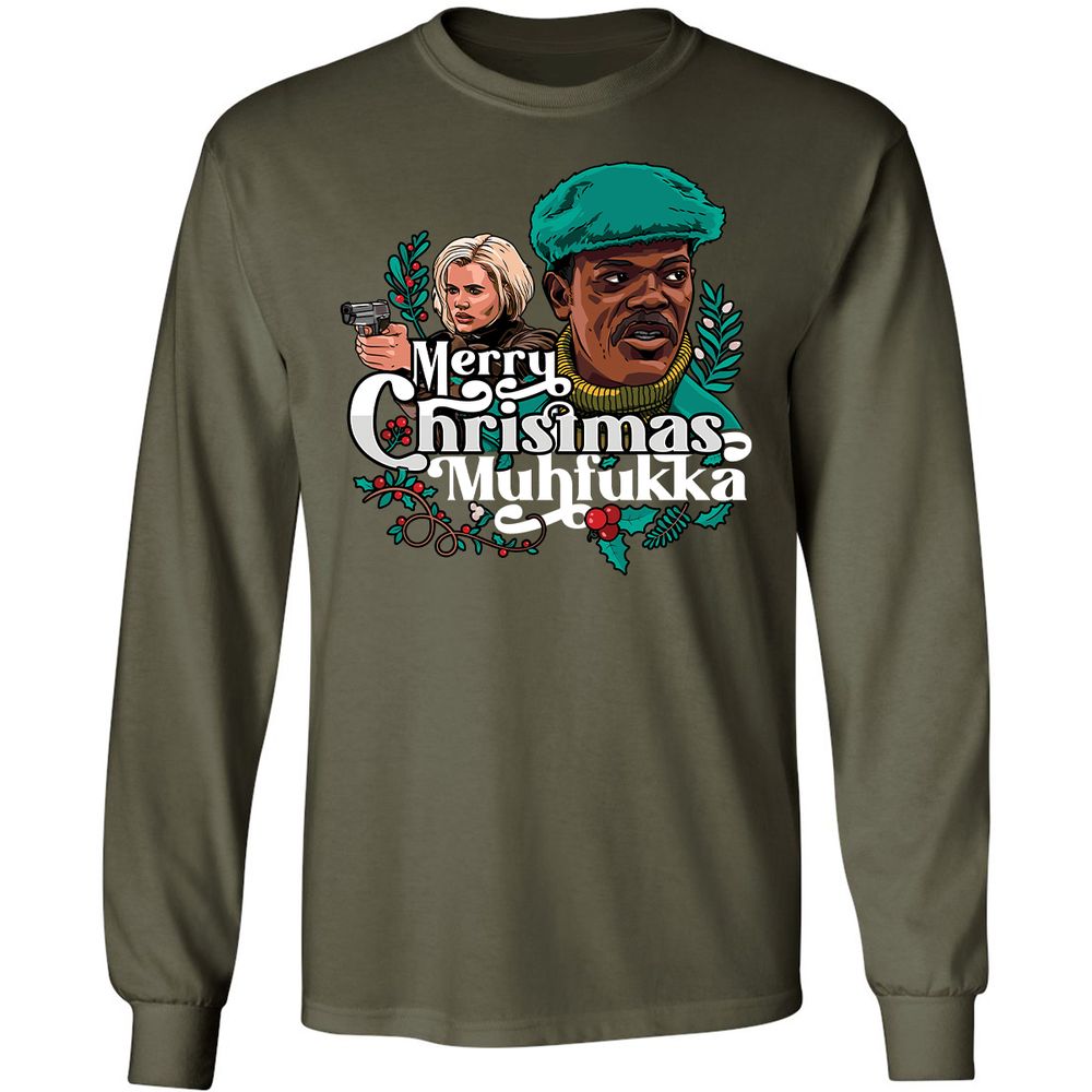 Long Sleeve T-Shirt - FKZDTAEG - Military Green - 16