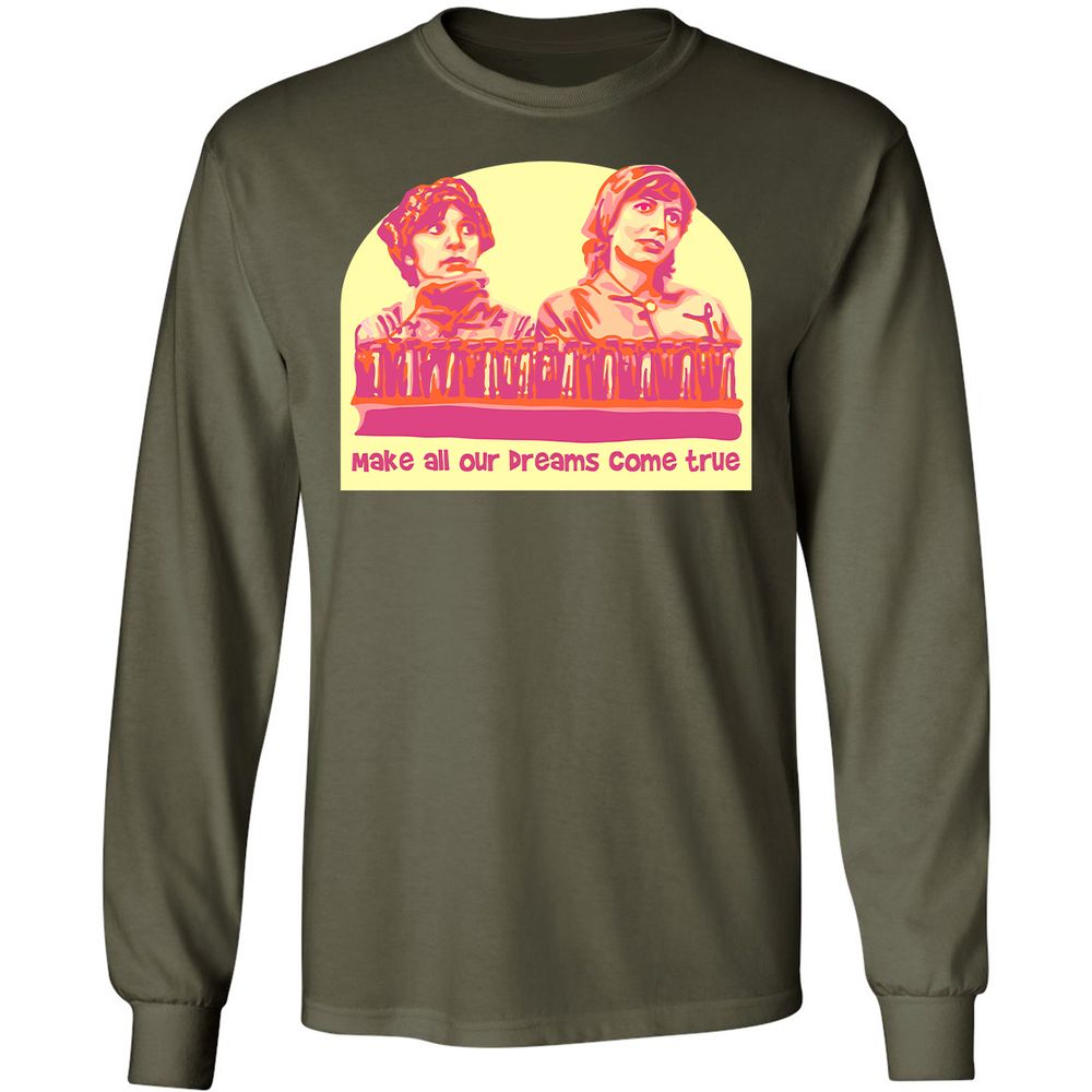 Long Sleeve T-Shirt - 2CE4YNTJ - Military Green - 16