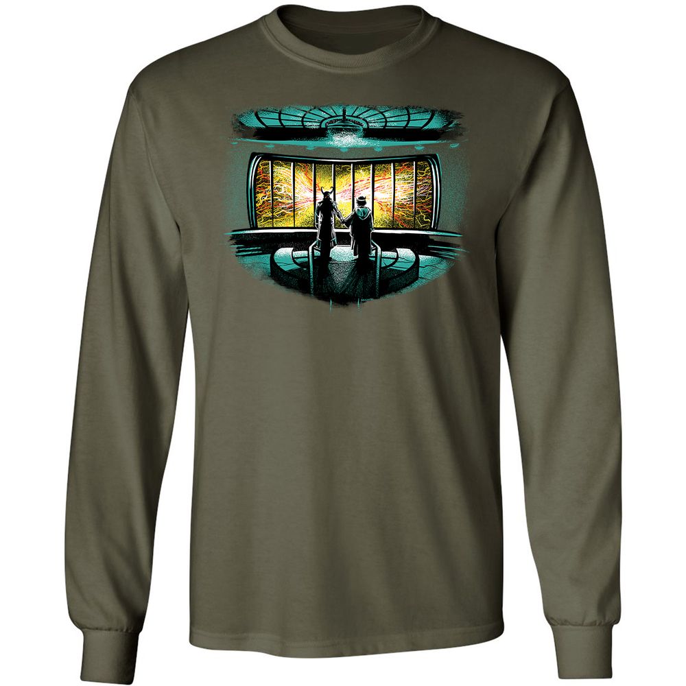 Long Sleeve T-Shirt - U7VANEFK - Military Green - 16