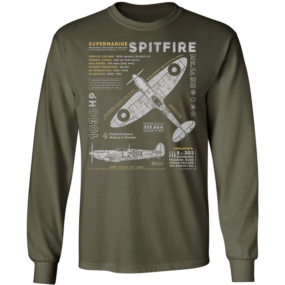 Supermarine Spitfire Essential - Military Green - 16