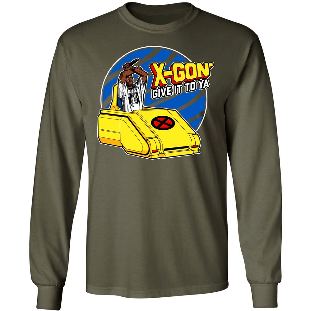 Long Sleeve T-Shirt - 6FUELULW - Military Green - 16