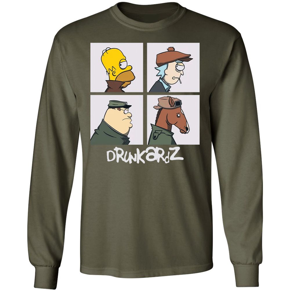 Long Sleeve T-Shirt - EDPR26X9 - Military Green - 16